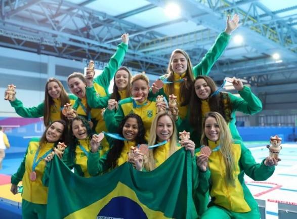 O volume de medalhas coloca o país em 2º lugar no quadro geral de classificação- Foto: Alexandre Castello Branco/COB O volume de medalhas coloca o país em 2º lugar no quadro geral de classificação- Foto: Alexandre Castello Branco/COB